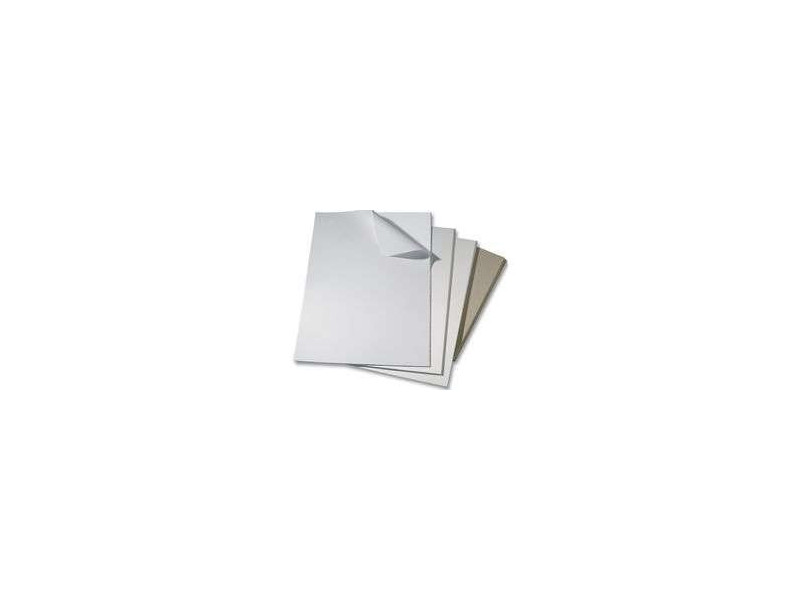 folia Carton gris, (L)400 x (H)500 mm, épaisseur: 1,5 mm