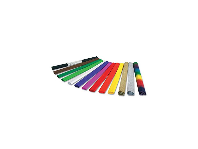 folia Papier crépon, (l)500 mm x (L)2,5 m, rose pâle