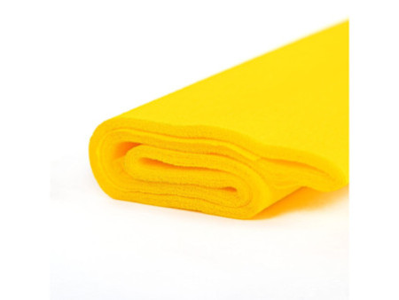 folia Papier crépon, (l)500 mm x (L)2,5 m, jaune