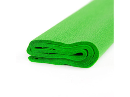 folia Papier crépon, (l)500 mm x (L)2,5 m, vert-jaune