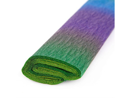 folia Papier crépon, (l)500 mm x (L)2,5 m, arc-en-ciel