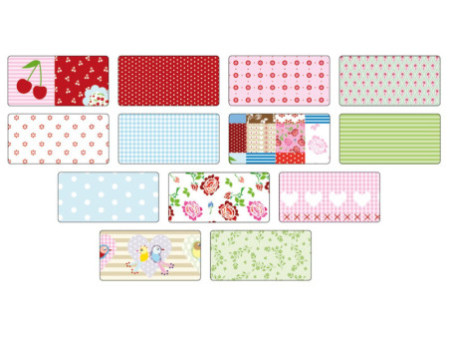 folia Carton à motif 'série été', 500 x 700 mm, 270 g/m2