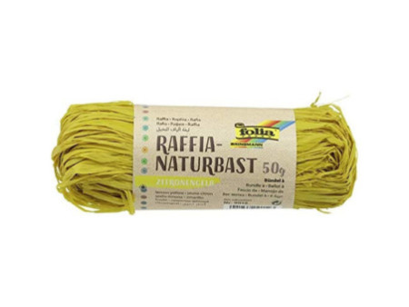 folia Raphia naturel, 50 g, éosine