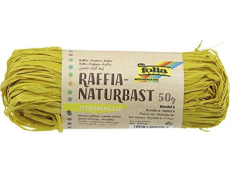 folia Raphia naturel, 50 g, éosine