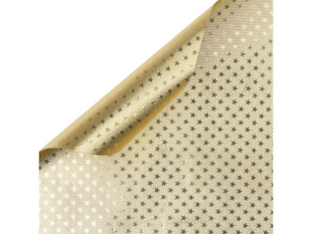 folia Feuille de bricolage 'petites étoiles', or