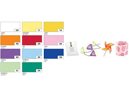 folia Papier transparent, (l)505 x (L)700 mm, jaune