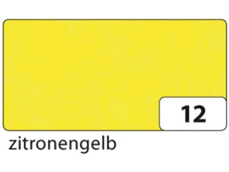 folia Papier transparent, (l)700 mm x (L)1 m, jaune citron