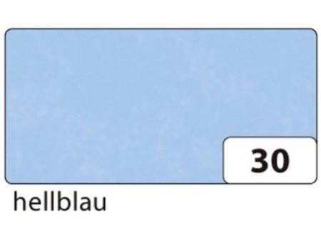 folia Papier transparent, (l)700 mm x (L)1 m, bleu clair