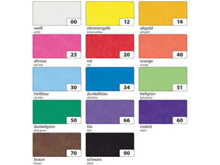 folia Papier transparent, (l)700 mm x (L)1 m, violet