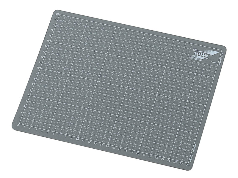 folia Tapis de découpe, PVC, (l)300 x (H)220 mm, gris