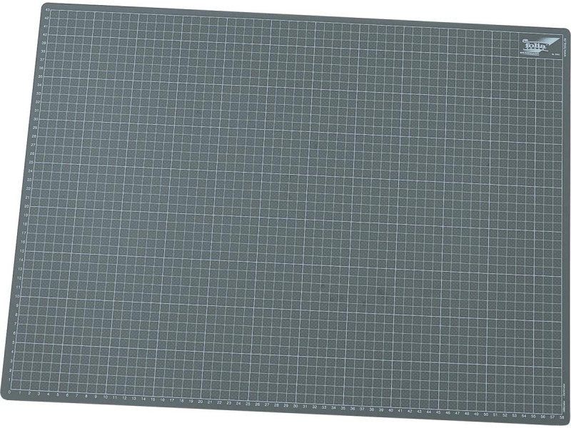 folia Tapis de découpe, PVC, (l)600 x (H)450 mm, gris