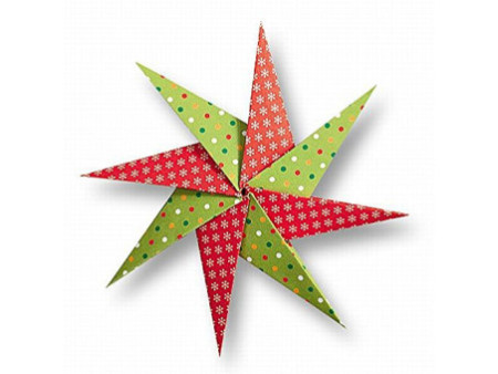 folia Feuilles de papier pour pliage 'Noel', 200 x 200 mm