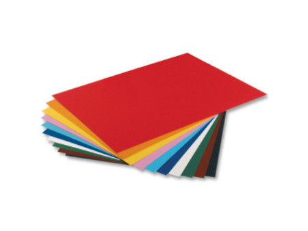 folia Carton de bricolage, (L)500 x (H)700 mm, assorti