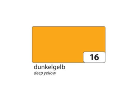 folia Carton de bricolage, (L)500 x (H)700 mm, jaune foncé