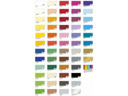 folia Carton de bricolage, (L)500 x (H)700 mm, rouge tuile