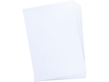 folia Carton de bricolage, A4, 300 g/m2, blanc