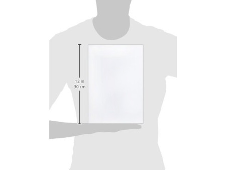 folia Carton de bricolage, A4, 300 g/m2, blanc