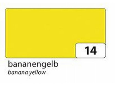 folia Carton de bricolage, A4, 300 g/m2, jaune banane