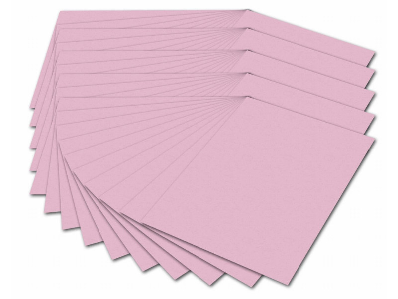 folia Carton de bricolage, A4, 300 g/m2, rose