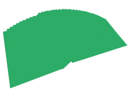 folia Carton de bricolage, A4, 300 g/m2, vert émeraude