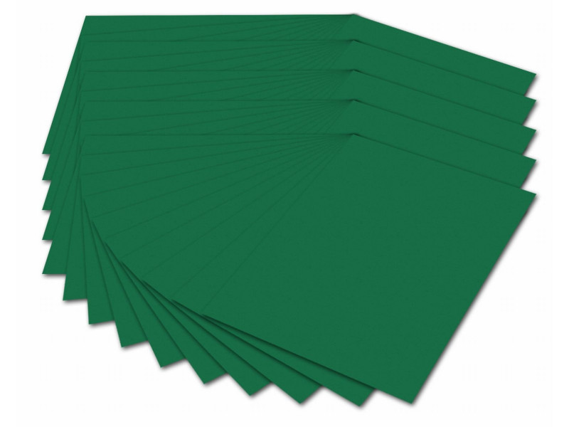 folia Carton de bricolage, A4, 300 g/m2, vert sapin