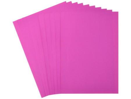 folia Papier de couleur, A4, 130 g/m2, rose vif