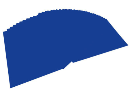 folia Papier de couleur, A4, 130 g/m2, bleu outremer