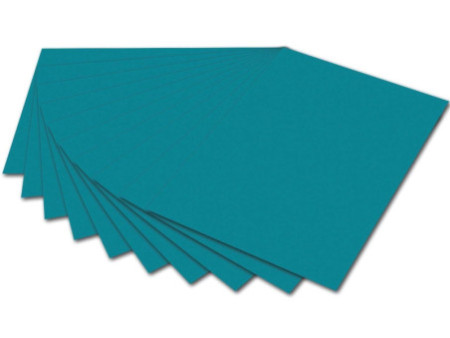 folia Papier de couleur, A4, 130 g/m2, turquoise