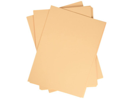 folia Papier de couleur, A4, 130 g/m2, abricot