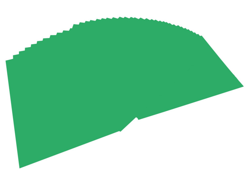 folia Papier de couleur, A4, 130 g/m2, vert émeraude