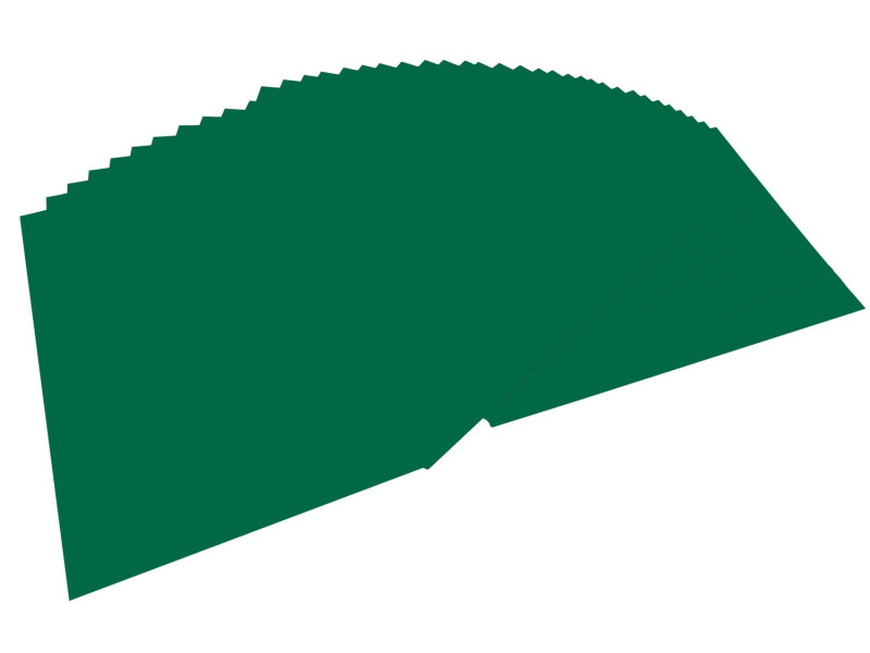 folia Papier de couleur, A4, 130 g/m2, vert sapin