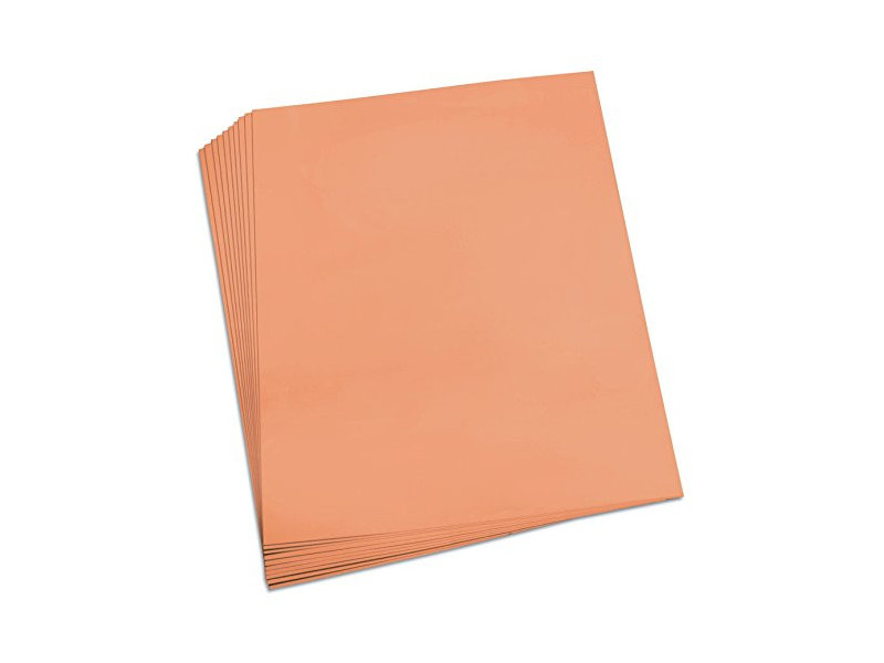 folia Papier de couleur, (L)500 x (H)700 mm, saumon