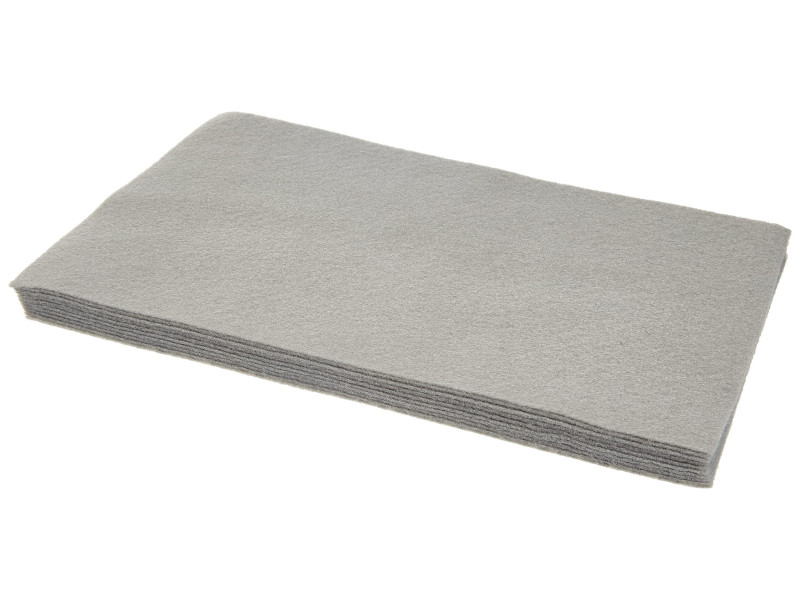 folia Feutrine de bricolage, (L)200 x (H)300 mm, gris clair