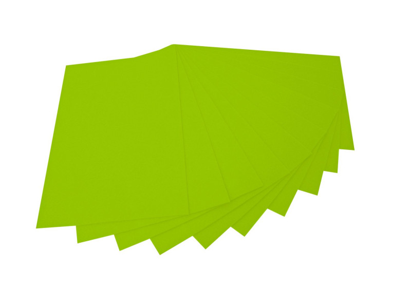 folia Feutrine de bricolage, (L)200 x (H)300 mm, vert clair