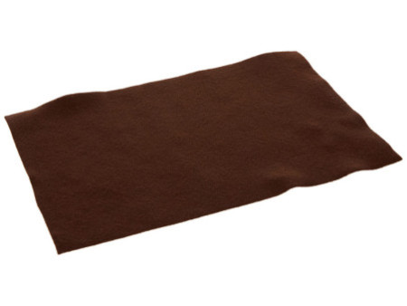 folia Feutrine de bricolage, (L)200 x (H)300 mm,marron choco