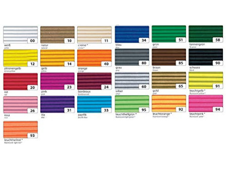 folia Carton ondulé, (L)500 x (H)700 mm, bordeaux