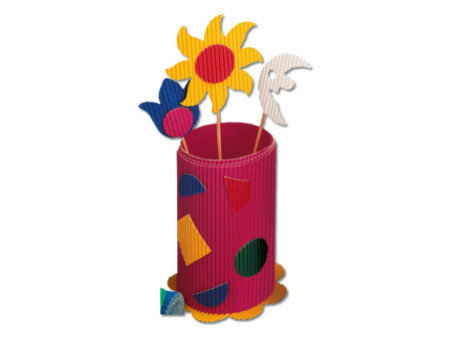 folia Carton ondulé, (L)500 x (H)700 mm, vert sapin