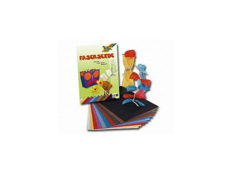 folia Soie de paille, (L)470 x (H)640 mm, jaune banane