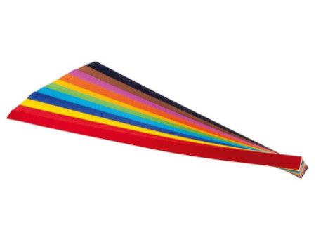 folia Bandes à tresser (l)10 x (L)500 mm, assorti