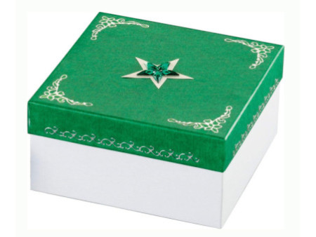 folia Boîtes de cadeau 'carré', 12 tailles assorties, blanc