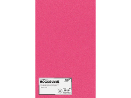 folia Caoutchouc mousse (L)200 x (H)290 mm, vieux rose