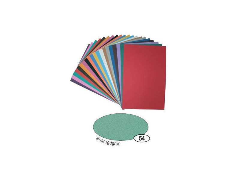 folia Caoutchouc mousse (L)200 x (H)290 mm, vert émeraude