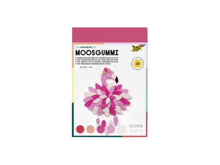 folia Mousse éponge, (L)200 x (H)290 mm, assortiment bleu
