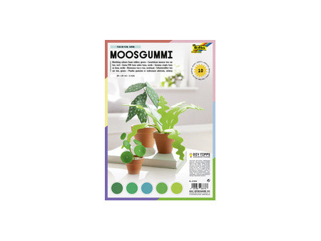 folia Mousse éponge, (L)200 x (H)290 mm, assortiment bleu