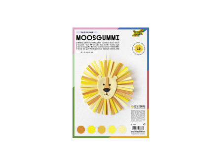 folia Mousse éponge, (L)200 x (H)290 mm, assortiment vert