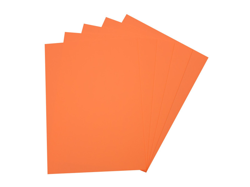 folia Caoutchouc mousse (L)290 x (H)400 mm, orange