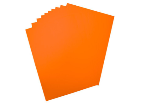 folia Carton pour affiches, (L)480 x (H)680 mm, orange