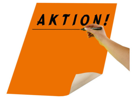 folia Carton pour affiches, (L)480 x (H)680 mm, orange
