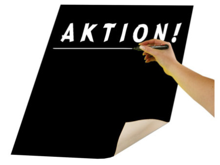 folia Carton pour affiches, (L)480 x (H)680 mm, noir