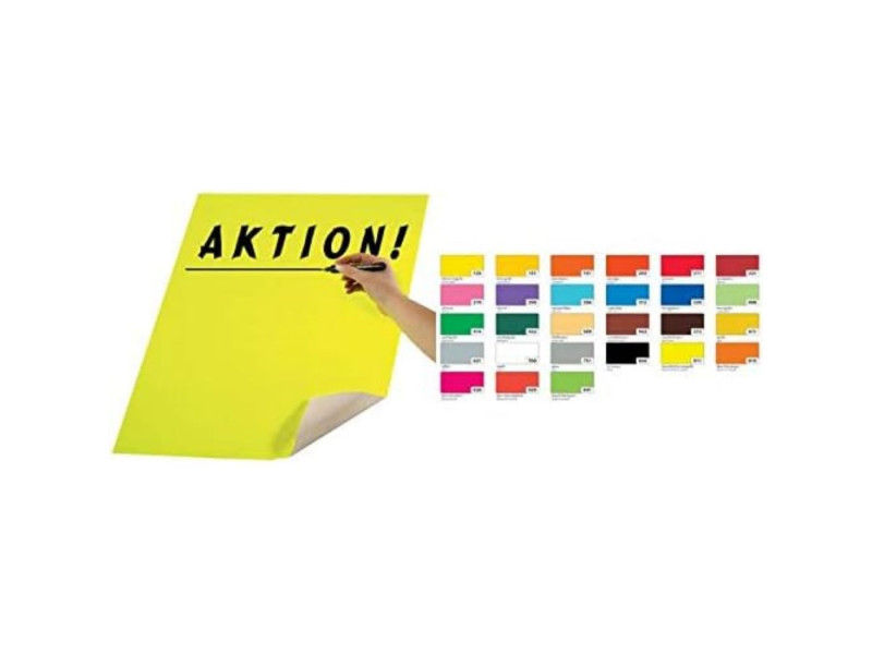 folia Carton pour affiches, (L)480 x (H)680 mm, blanc